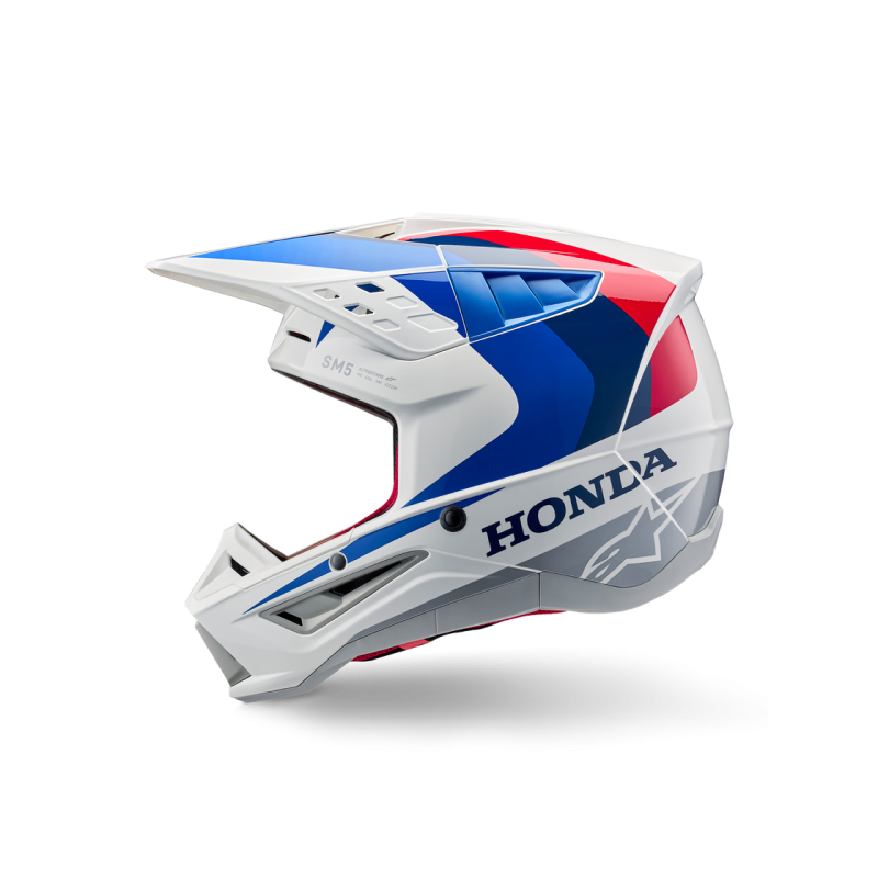 Helm Alpinestars SM5 Honda White