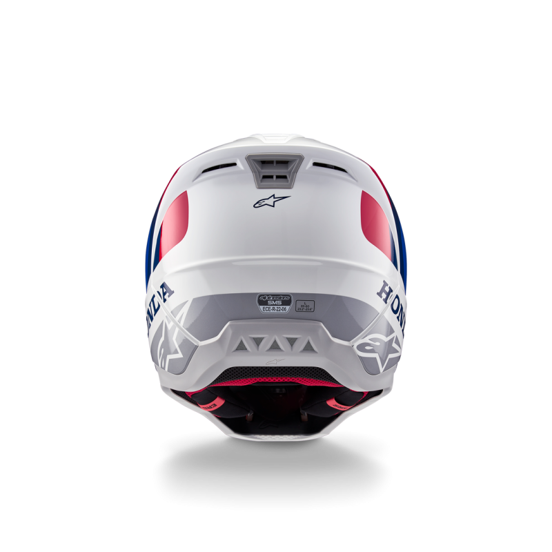 Casque Alpinestars SM5 Honda White