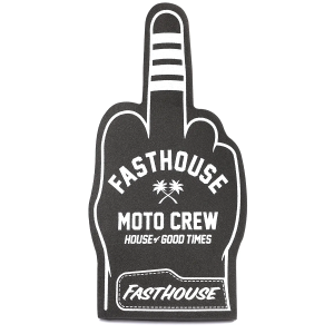 Foam Middle Finger Fasthouse Black
