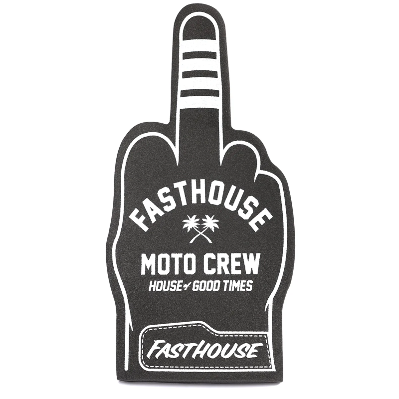 Foam Middle Finger Fasthouse Black