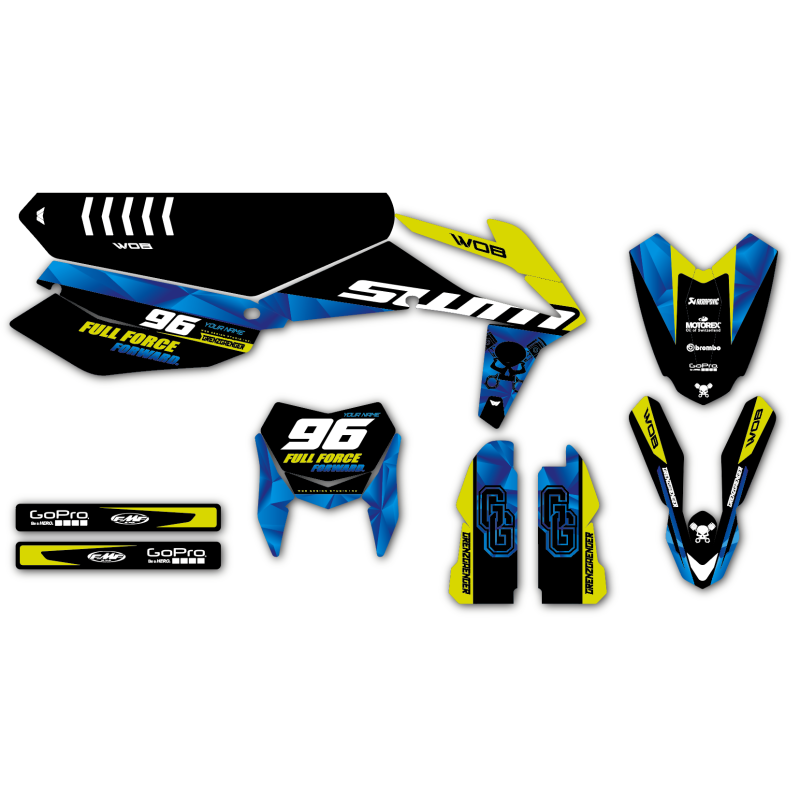 Kit grafiche SWM 125 R "All in
