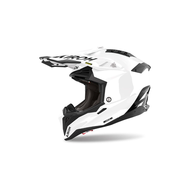 Casque Cross Airoh Aviator 3 Evo White FIM Racing 02 (FRHPhe-02)