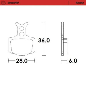 Brake pads MotoMaster Front/Rear | KTM SX 50 2024+ Husq TC 50 2024+