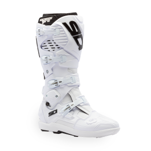 Bottes Cross Cross - Enduro Sidi Crossfire 3 SRS blanc noir