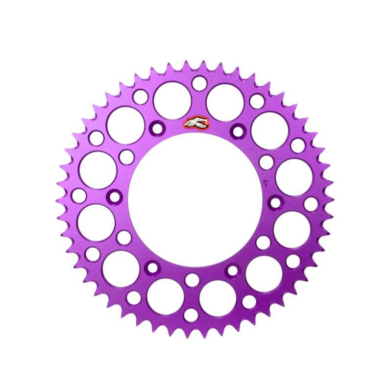 Renthal purple rear sprocket | Kawasaki KX - KXF
