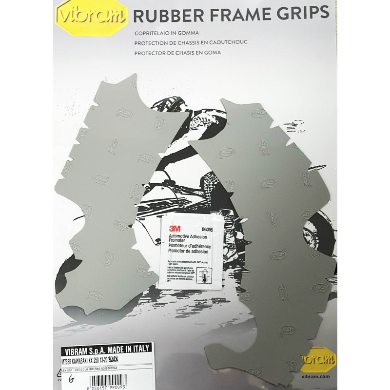 Rubber Protections Châssis Vibram KXF 250 13-20 grey