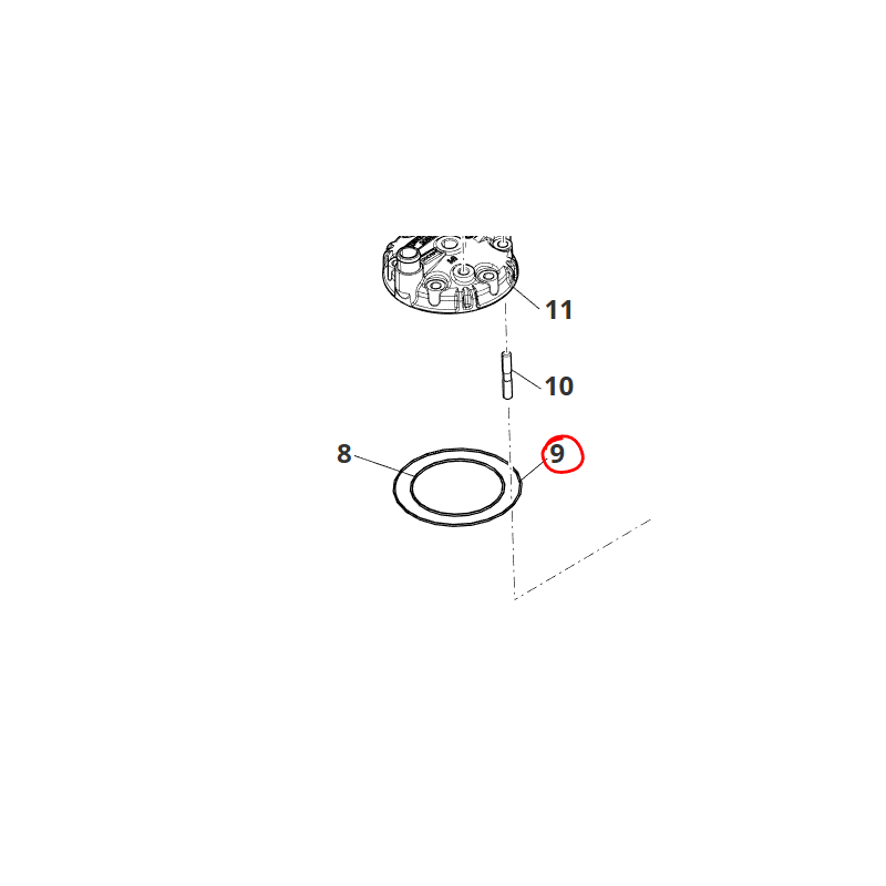 Oring Viton D110,74x1,78 | Fantic XE 300 2024+