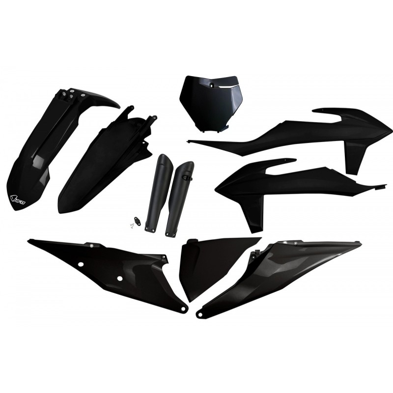 Full Body Kit Ufo black | KTM SX-SXF 19-22 EXC-EXF 20-23