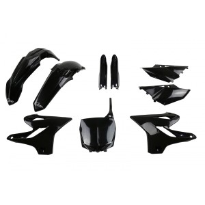 Kit plastique complet noir Ufo | Yamaha YZ 125/250 2015-2021