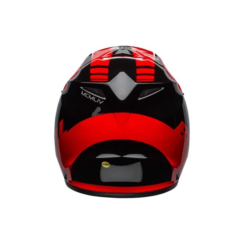 Helm BELL MX-9 MIPS Dash red black (M)