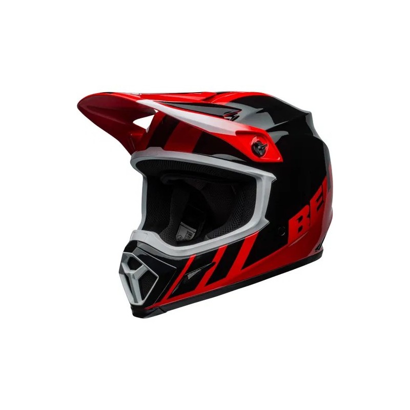 Helm BELL MX-9 MIPS Dash red black (M)