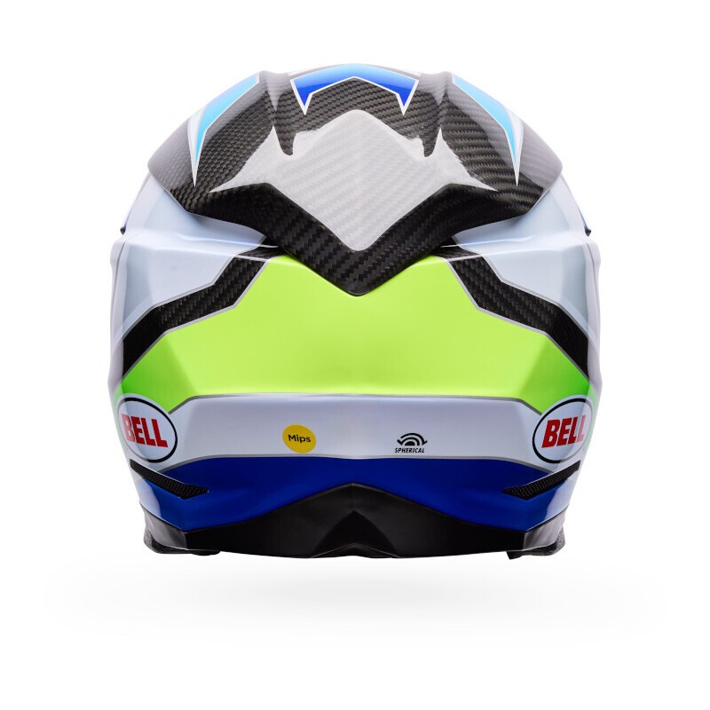 copy of Helm BELL Moto-10 Spherical Strike Grey Yellow