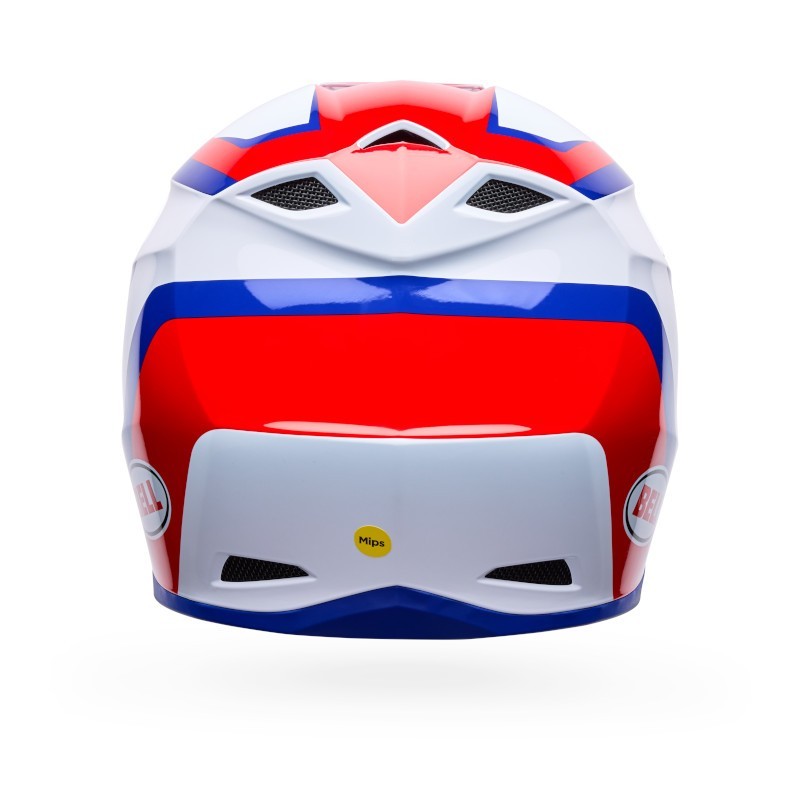 Casque youth BELL MX-10 Mips Dyno red/white