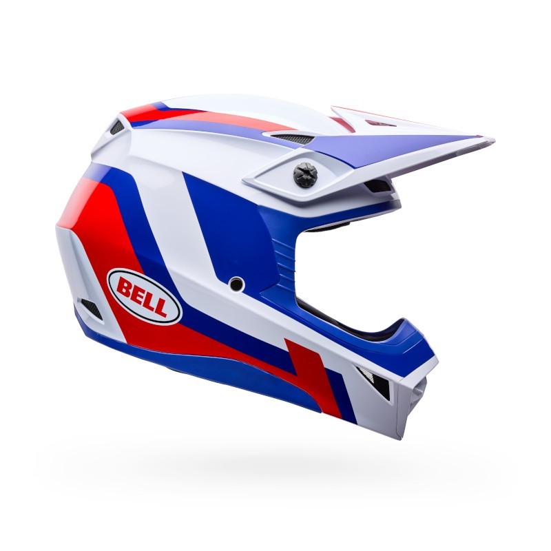 Casque youth BELL MX-10 Mips Dyno red/white