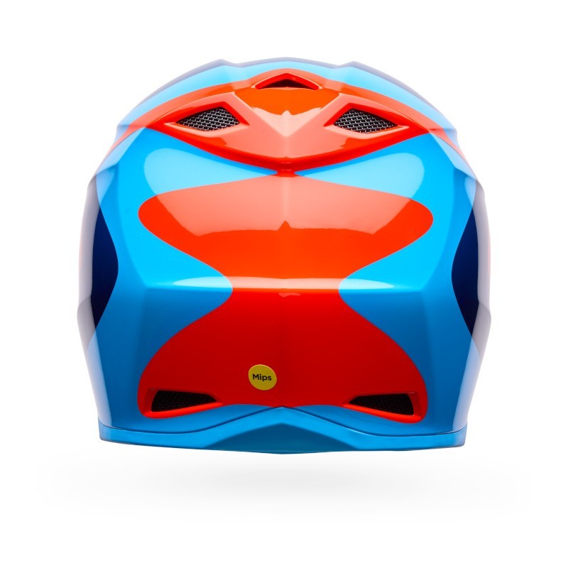 Casco bambino BELL MX-10 Mips Wave orange blue