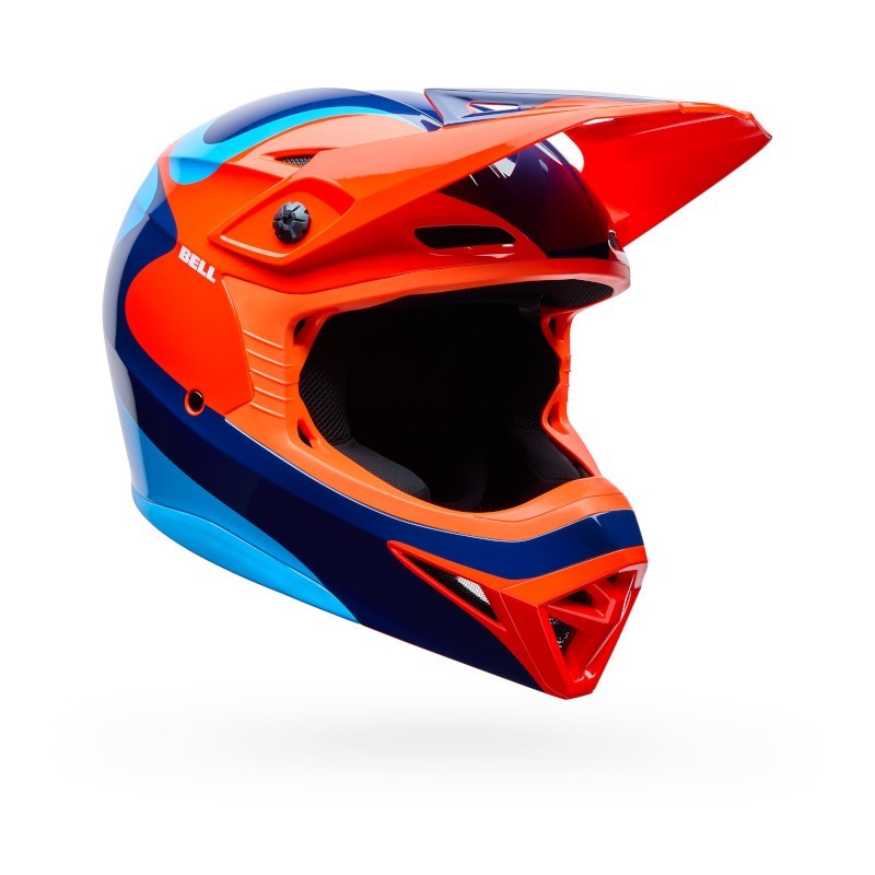 Helm youth BELL MX-10 Mips Wave orange blue