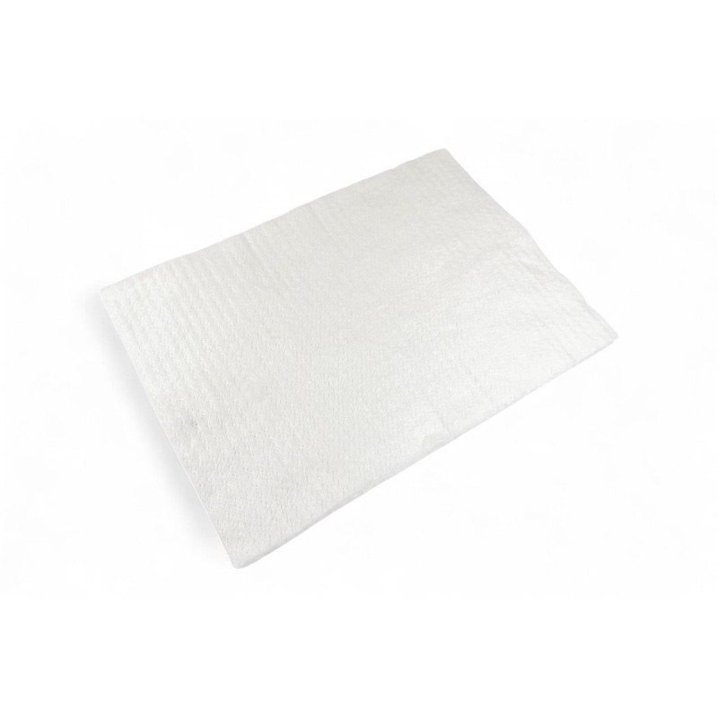 Pezza compressa di materiale bianco agugliato 500x350x10mm