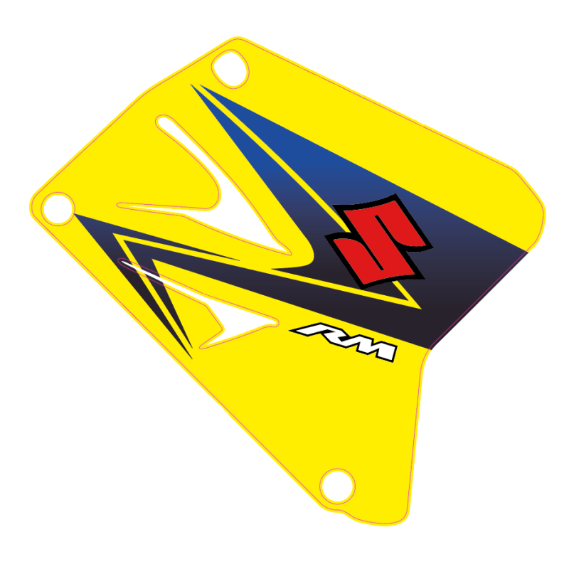 Suzuki RM 125-250 01-11 réplique originale 08-12 graphiques de convoyeur