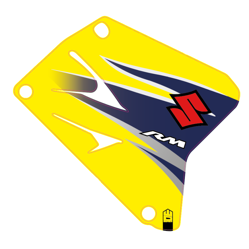Grafiche convogliatori OEM 07 Suzuki RM 125-250 01-11