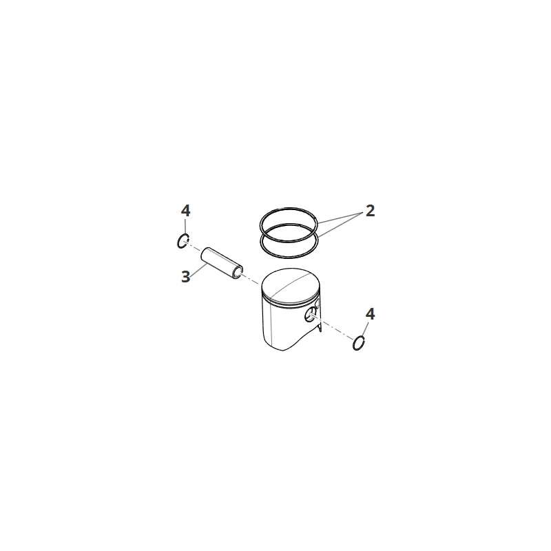 Pistone originale Fantic | Fantic XE 300 2024+