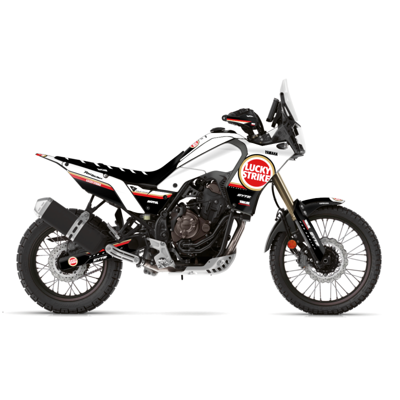 Kit Autocollants “Lucky Strike” Yamaha Ténéré 700