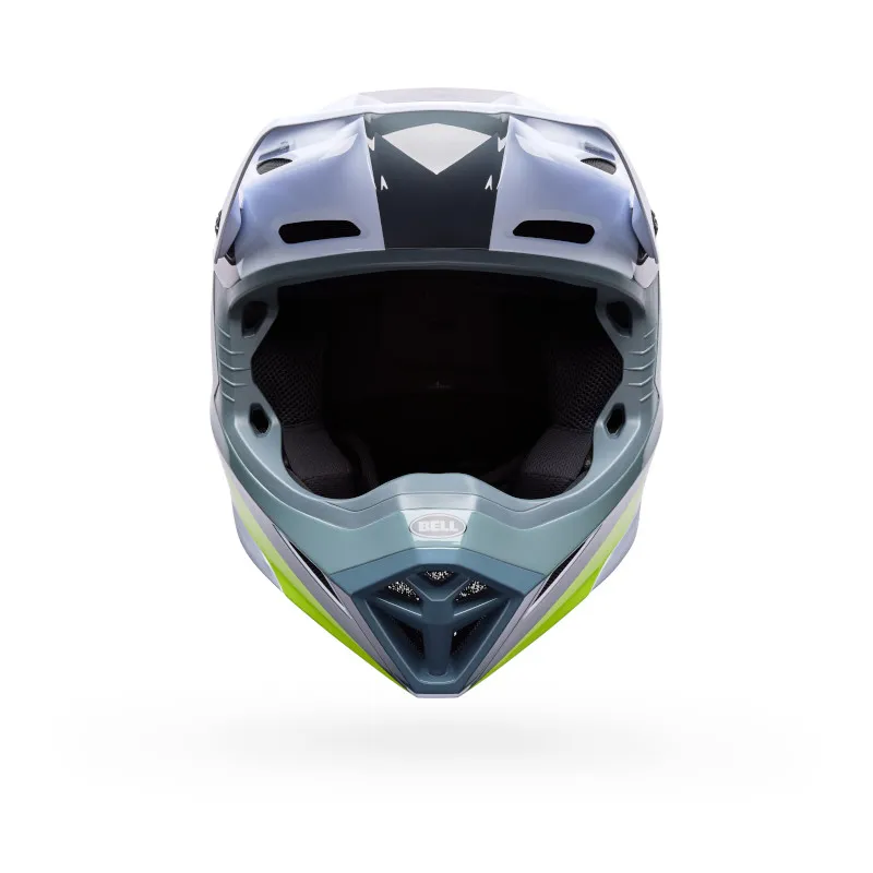 Helmet Bell MX-10 Mips Aviator White/Green