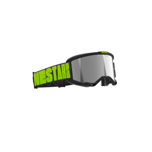 Maschera Alpinestars Vision 5 Hollow Charcoal Yellow Fluo