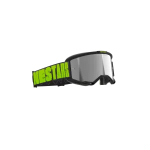 Maschera Alpinestars Vision 5 Hollow Charcoal Yellow Fluo