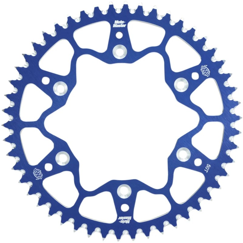 Corona in alluminio blu Moto-Master | Yamaha YZ-YZ / Fantic