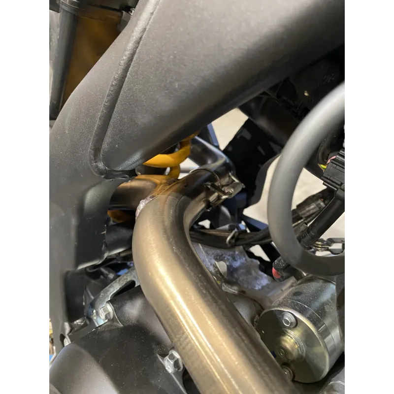 Scarico completo Scalvini - Vent 125 4T 2022-2024 silenziatore anodizzato nero