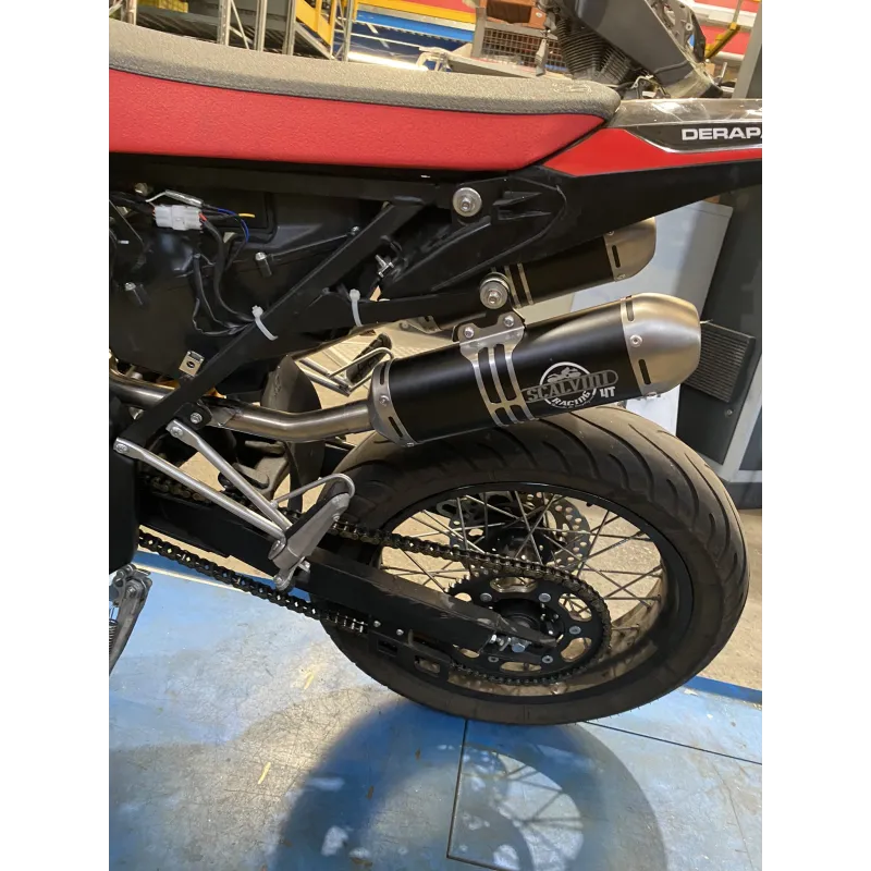 Complete exhaust Vent 125 4T 2022-2024 black silencer