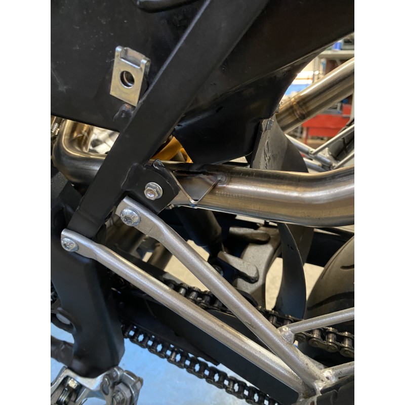 Auspuffanlage Scalvini Vent 125 4T 2022-2024 - schwarz Schalldämpfer