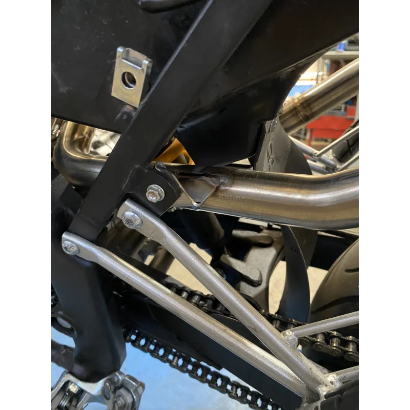 Complete exhaust Vent 125 4T 2022-2024 black silencer