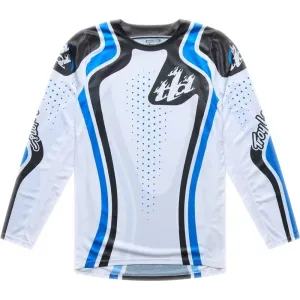 Maglia Troy Lee Designs GP PRO Roller White Blue