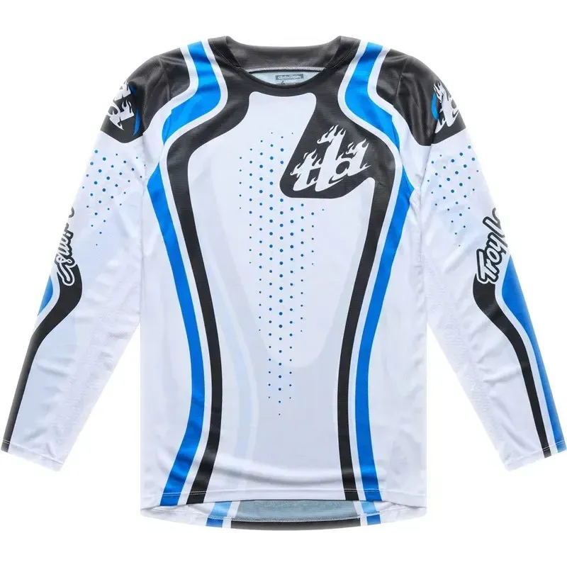 Maglia Troy Lee Designs GP PRO Roller White Blue