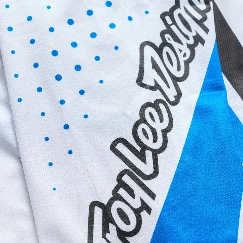 Maillot Cross Troy Lee Designs GP PRO Roller White Blue