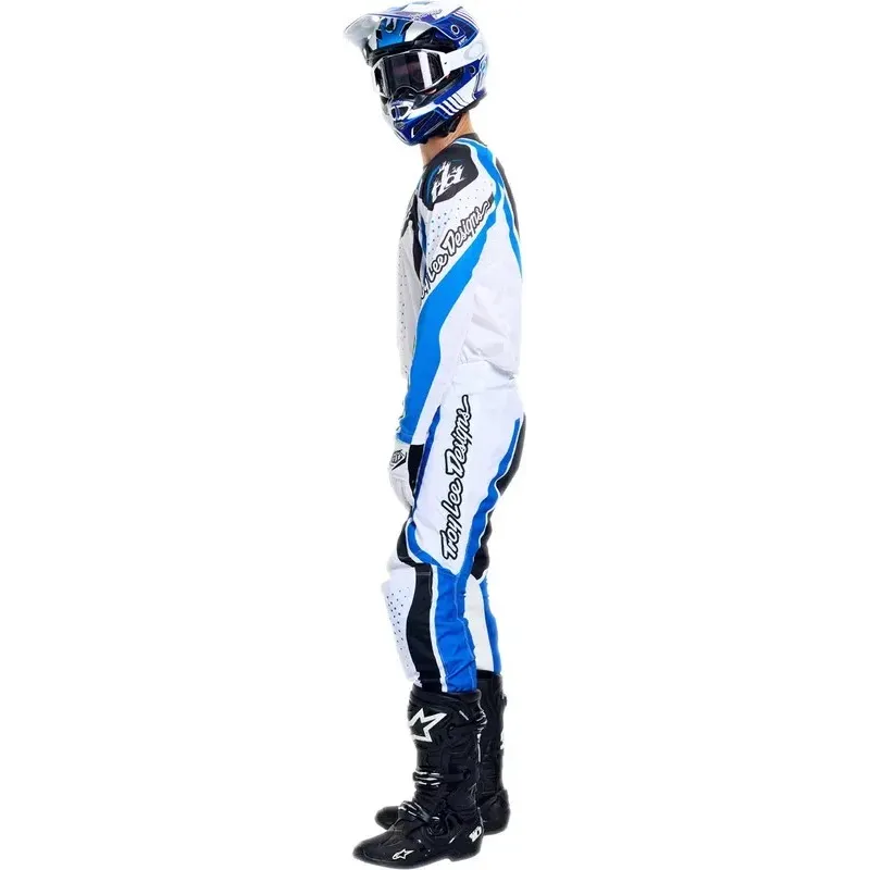 Maglia Troy Lee Designs GP PRO Roller White Blue