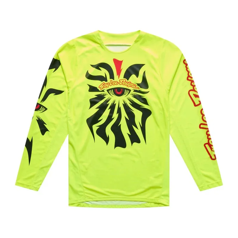 Maglia Troy Lee Designs GP PRO Cyclops Fluo Yellow