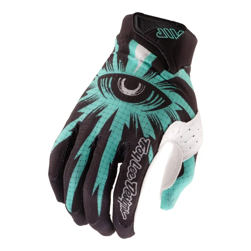 Guanti TLD Troy Lee Design Air Cyclops Carbon Real Teal