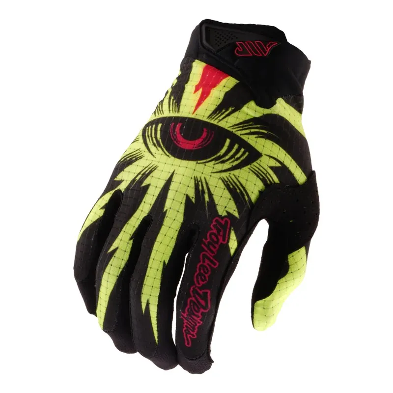 Gloves TLD Troy Lee Design Air Cyclops Black Fluo Yellow
