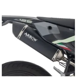 Terminale Arrow "Dark" con fondello carby | Fantic XMF - XEF 125 2025+