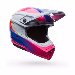 Casque BELL Moto-10 Mips Falcon White Pink