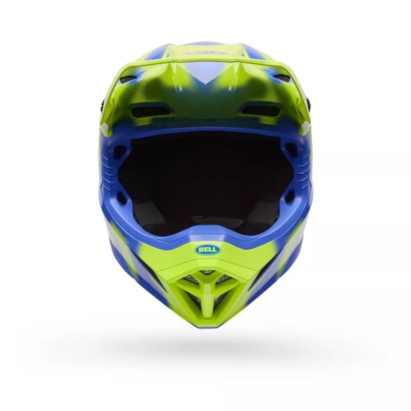 Casque Cross Bell MX-10 Mips Camo Fluo Yellow