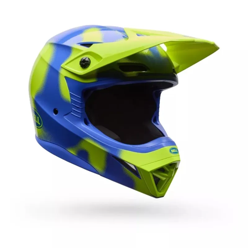 Helmet Bell MX-10 Mips Camo Fluo Yellow