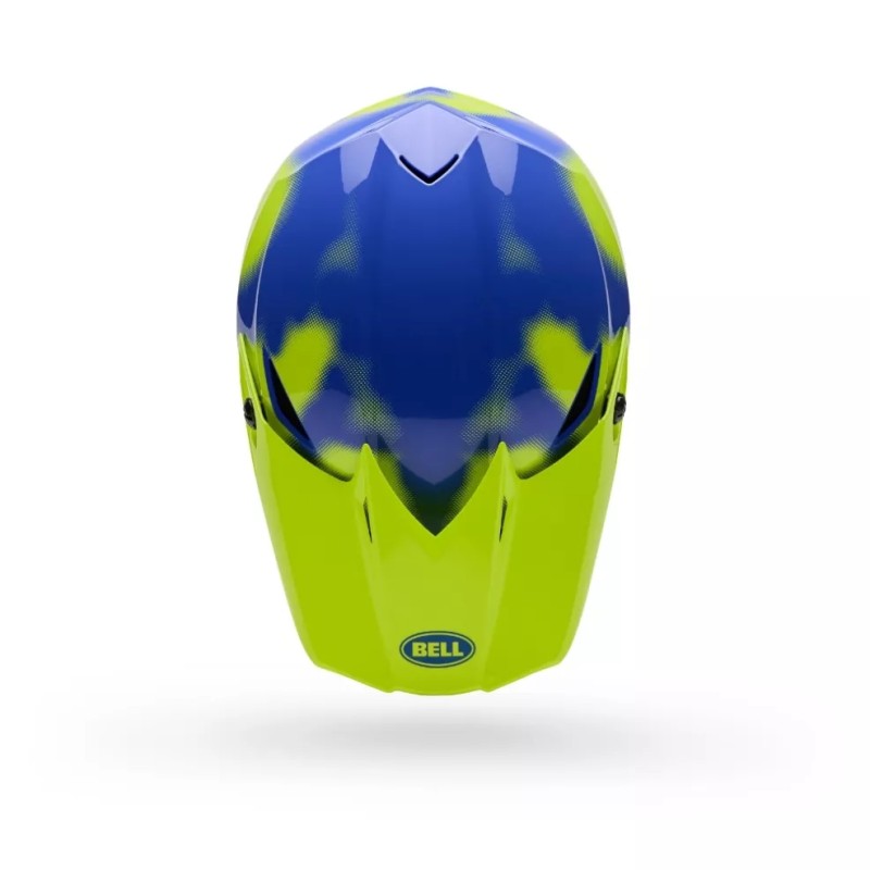 Casque Cross Bell MX-10 Mips Camo Fluo Yellow