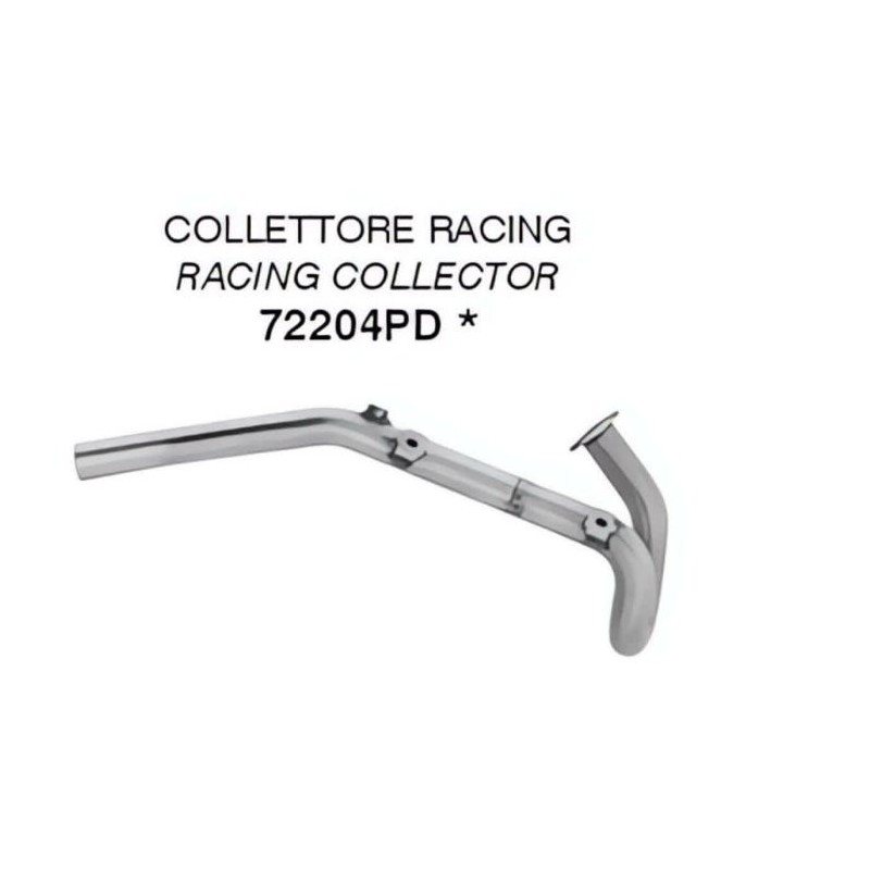 Collettore in acciaio Arrow | Fantic XMF - XEF 125 E5+ 2025+