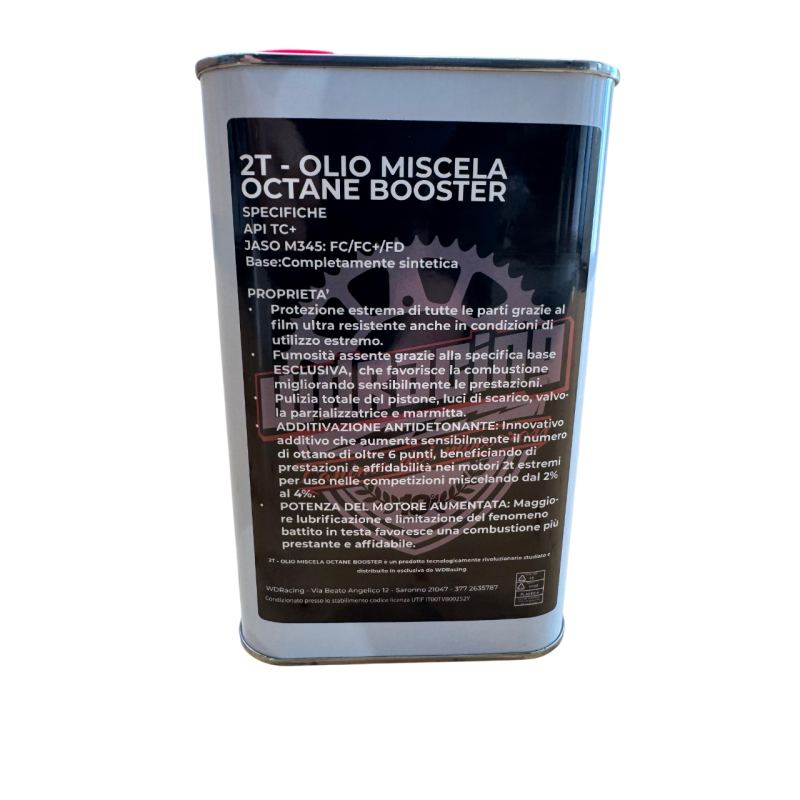 Olio Miscela Racing + Octane booster WDracing VictoryMX Oils 1lt