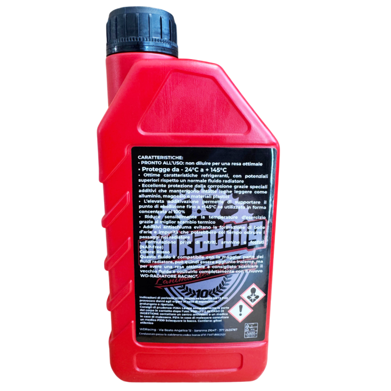 Liquide de refroidissement Racing rouge VictoryMX, 1 litre -24 °C à +145 °C