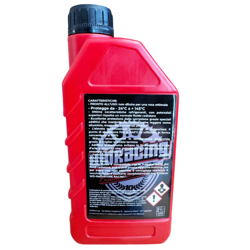 Liquide de refroidissement Racing rouge VictoryMX, 1 litre -24 °C à +145 °C