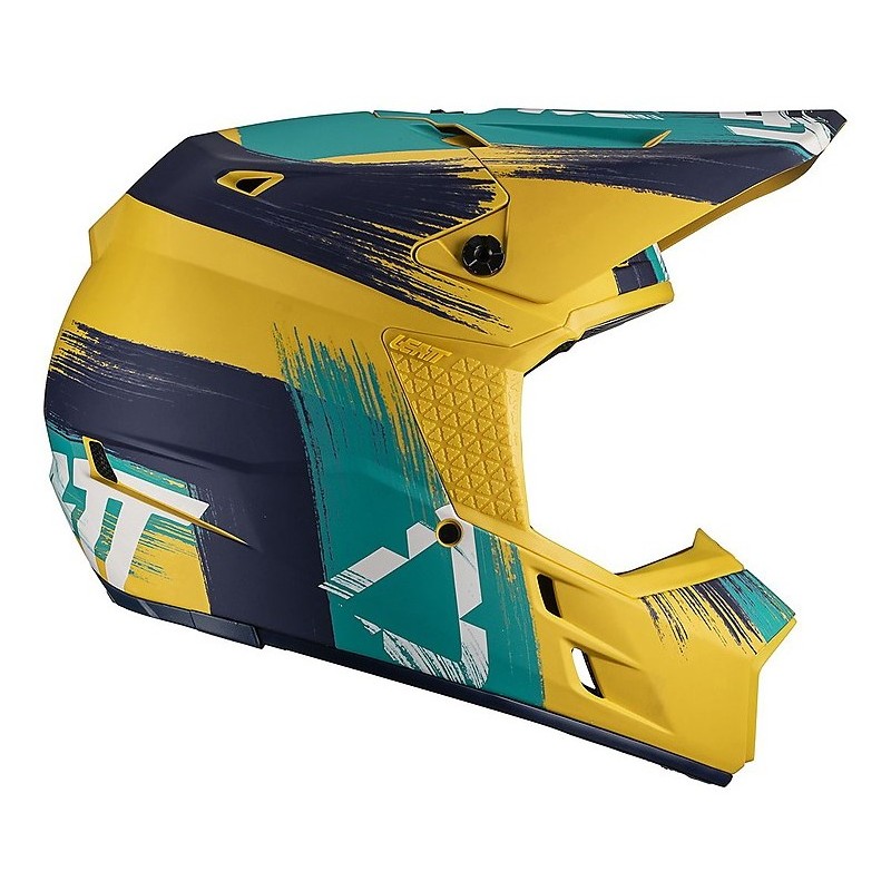 Casque Cross Leatt GPX 3.5 Gold Teal